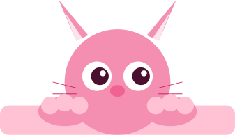 peeking cat